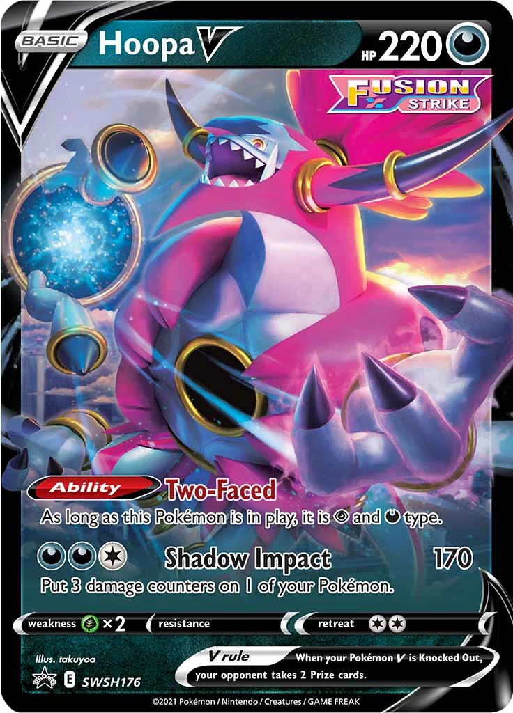 Hoopa V (SWSH176) (Jumbo Card) [Sword & Shield: Black Star Promos] | Rock City Comics