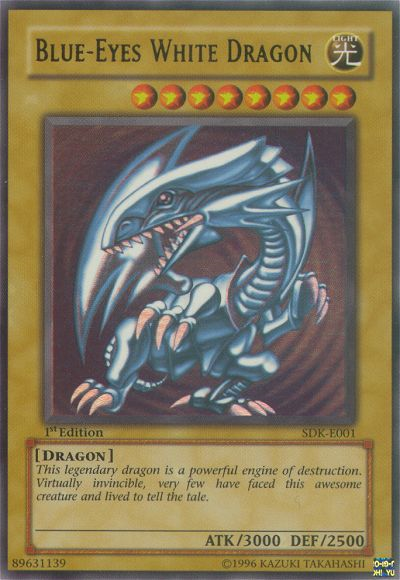 Blue-Eyes White Dragon [SDK-E001] Ultra Rare | Rock City Comics