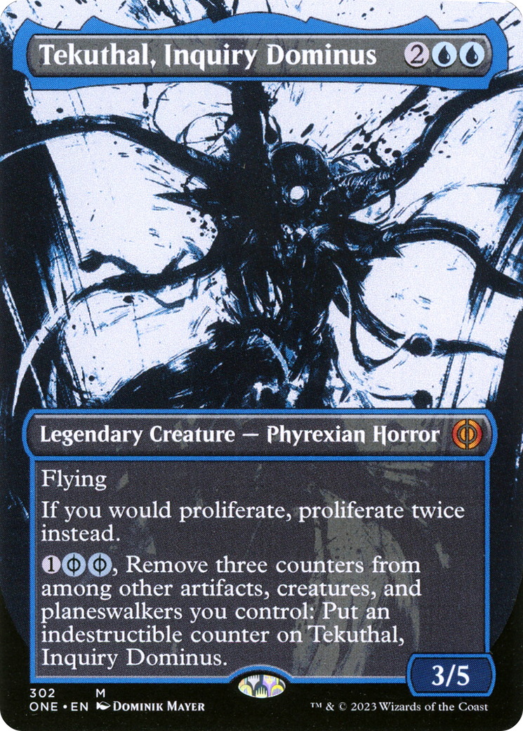 Tekuthal, Inquiry Dominus (Borderless Ichor) [Phyrexia: All Will Be One] | Rock City Comics