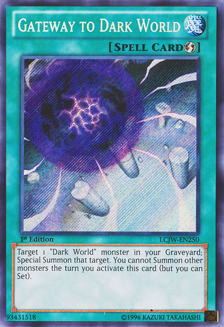 Gateway to Dark World [LCJW-EN250] Secret Rare | Rock City Comics