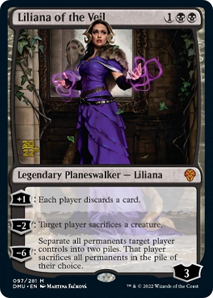 Liliana of the Veil [Dominaria United Prerelease Promos] | Rock City Comics