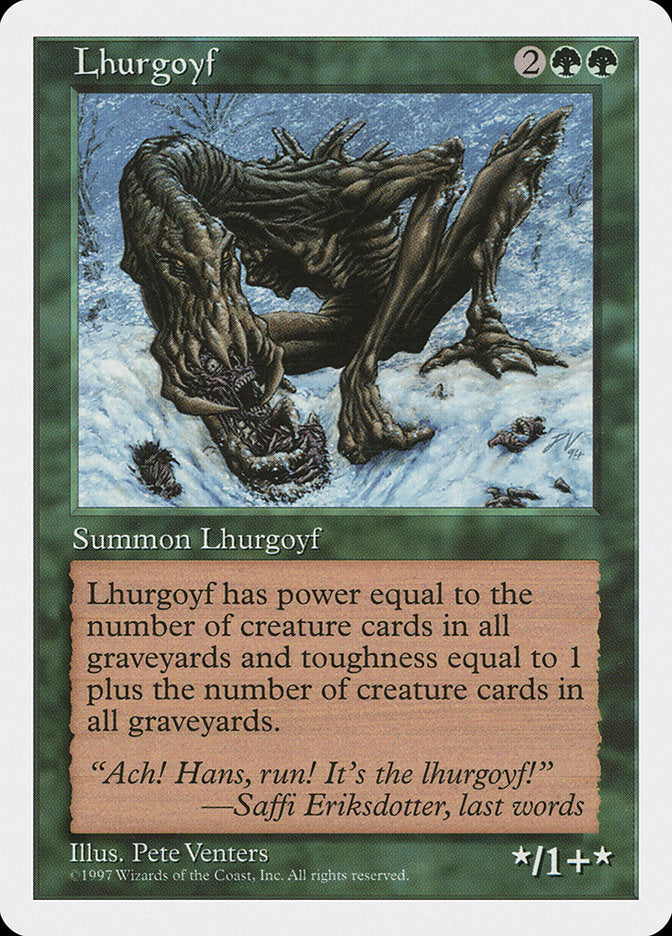 Lhurgoyf [Fifth Edition] | Rock City Comics