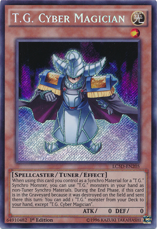 T.G. Cyber Magician [LC5D-EN205] Secret Rare | Rock City Comics