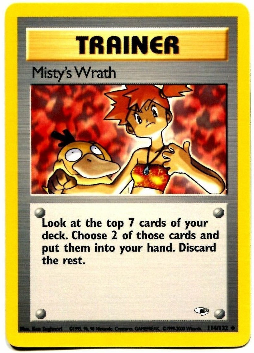 Misty's Wrath (114/132) [Gym Heroes Unlimited] | Rock City Comics