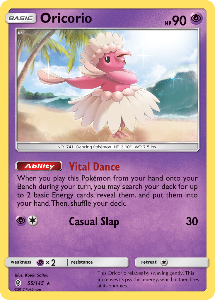 Oricorio (55/145) [Sun & Moon: Guardians Rising] | Rock City Comics