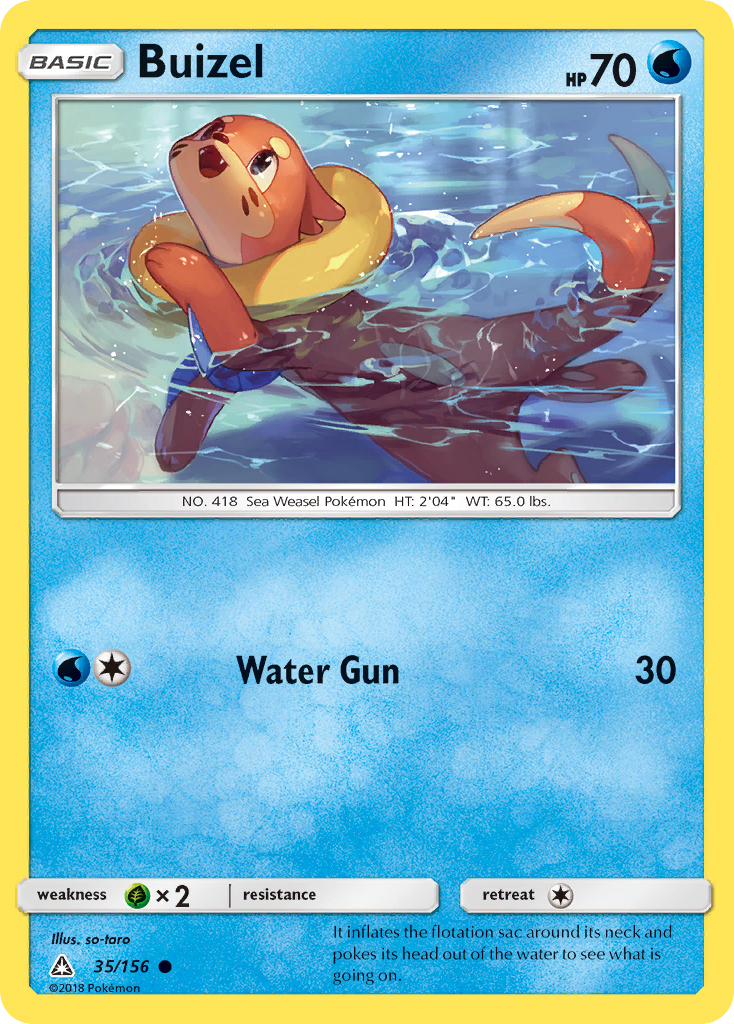 Buizel (35/156) [Sun & Moon: Ultra Prism] | Rock City Comics