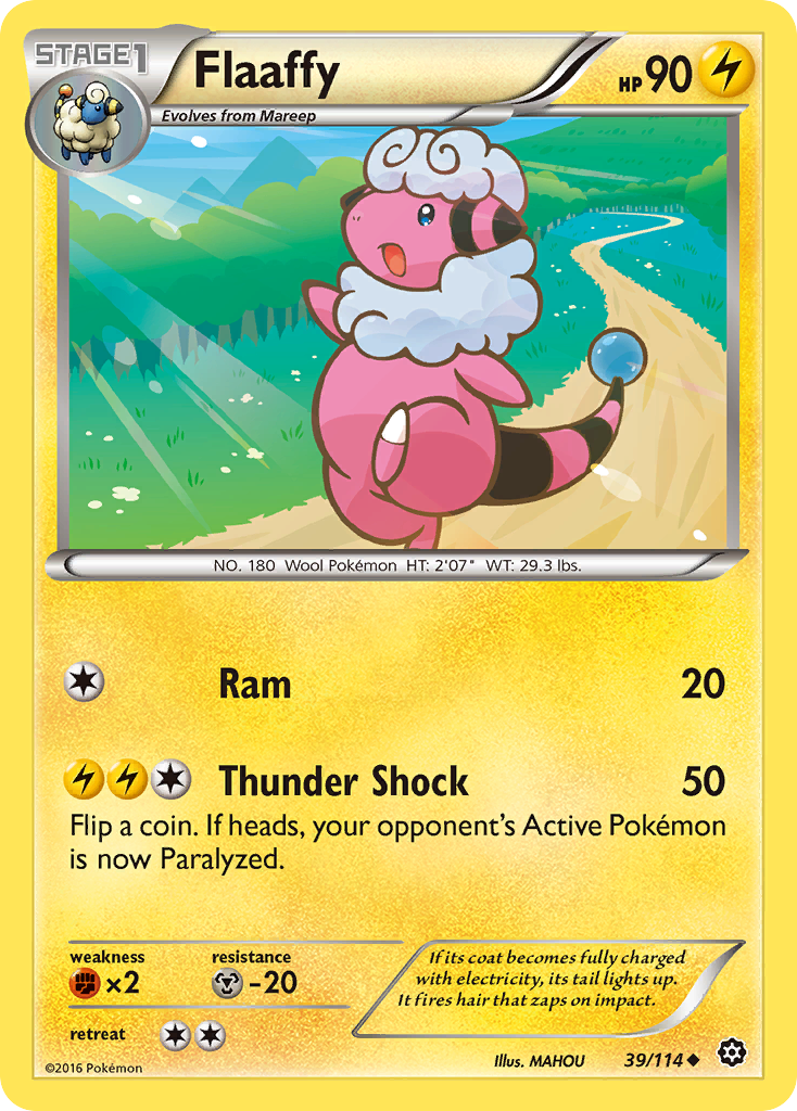 Flaaffy (39/114) [XY: Steam Siege] | Rock City Comics