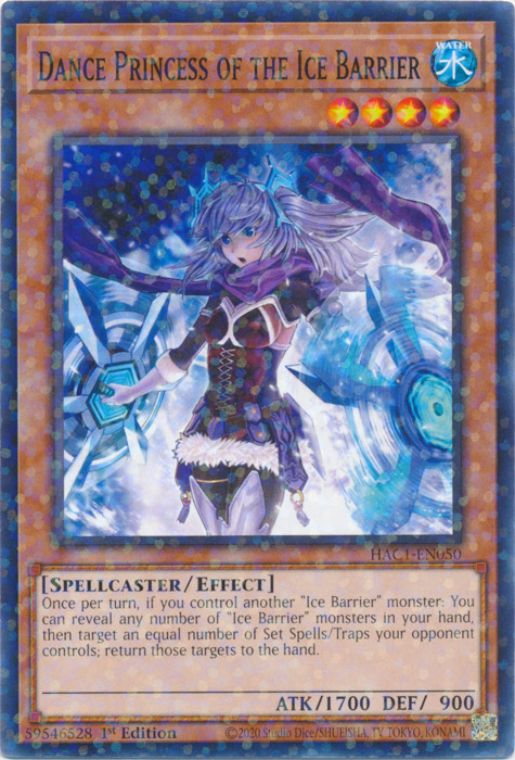 Dance Princess of the Ice Barrier (Duel Terminal) [HAC1-EN050] Common | Rock City Comics