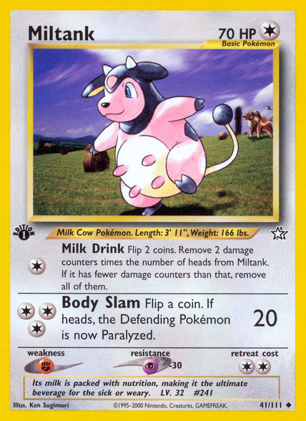 Miltank (41/111) [Neo Genesis 1st Edition] | Rock City Comics