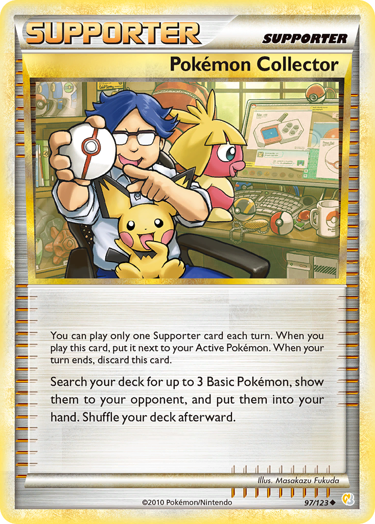 Pokemon Collector (97/123) [HeartGold & SoulSilver: Base Set] | Rock City Comics