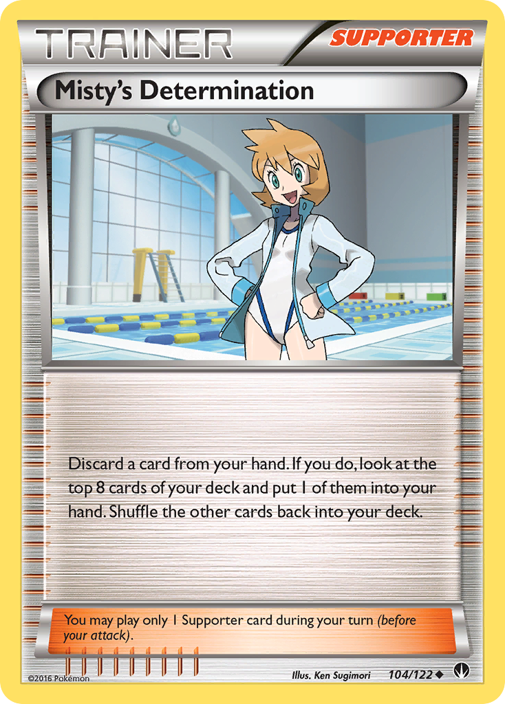 Misty's Determination (104/122) [XY: BREAKpoint] | Rock City Comics