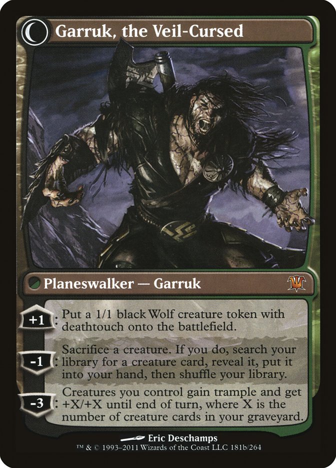 Garruk Relentless // Garruk, the Veil-Cursed [Innistrad] | Rock City Comics