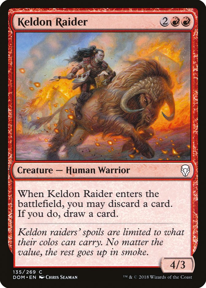 Keldon Raider [Dominaria] | Rock City Comics