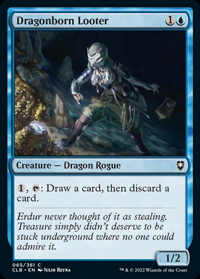 Dragonborn Looter [Commander Legends: Battle for Baldur's Gate] | Rock City Comics