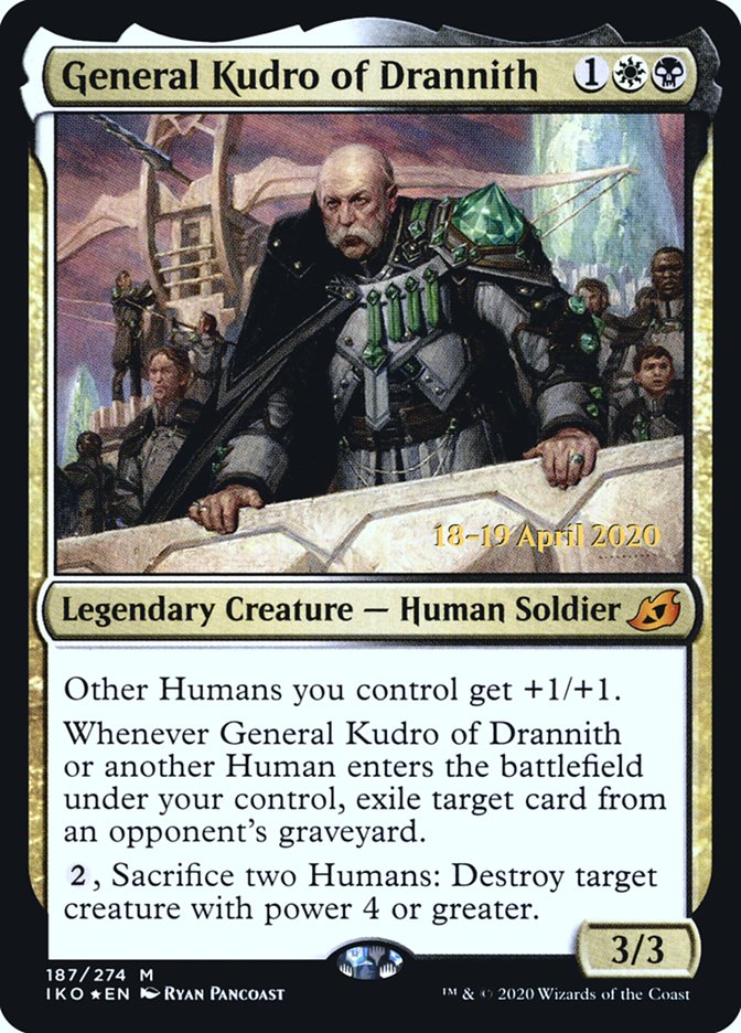 General Kudro of Drannith  [Ikoria: Lair of Behemoths Prerelease Promos] | Rock City Comics