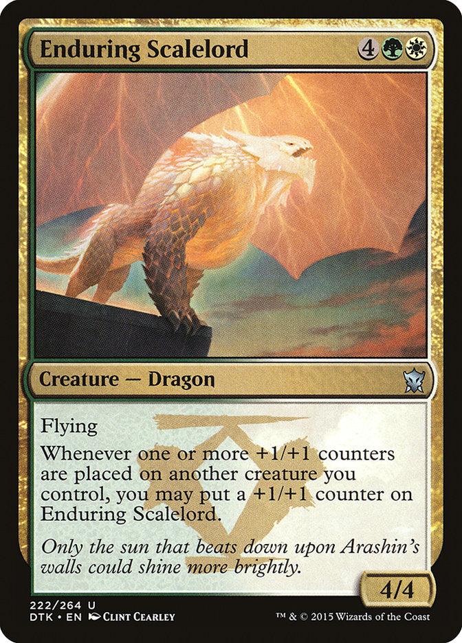 Enduring Scalelord [Dragons of Tarkir] | Rock City Comics