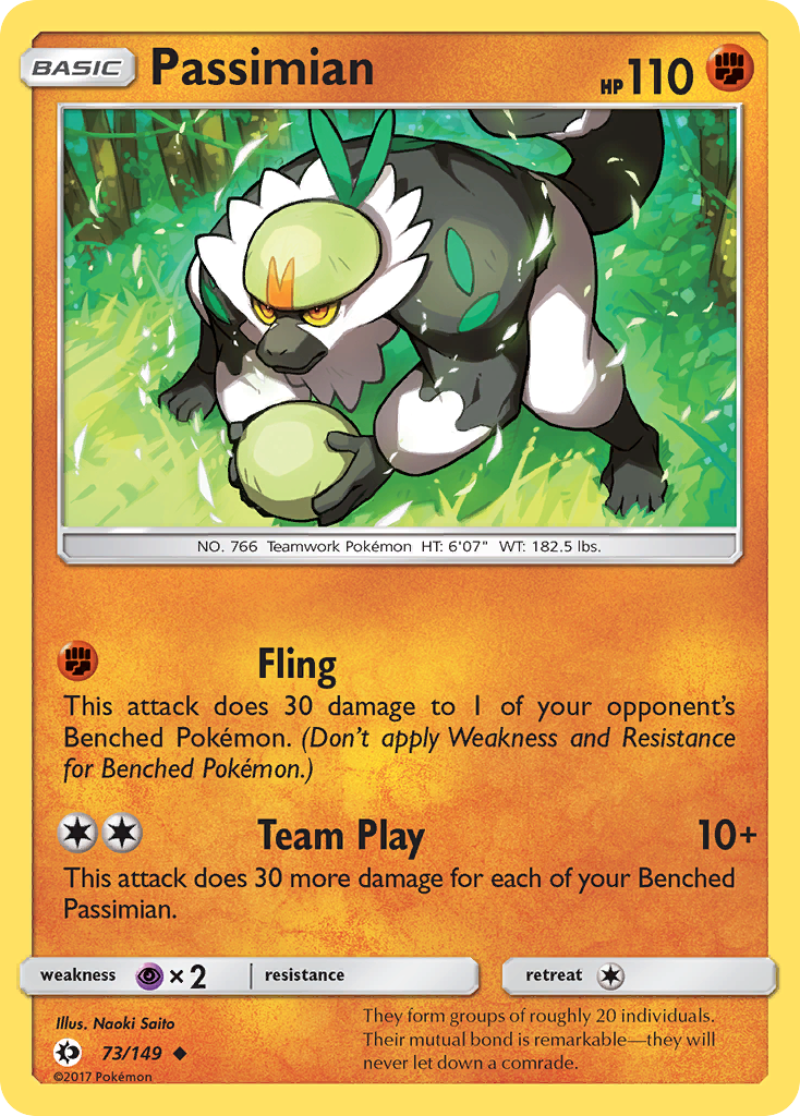 Passimian (73/149) [Sun & Moon: Base Set] | Rock City Comics