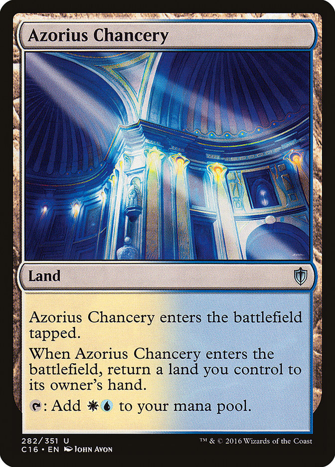 Azorius Chancery [Commander 2016] | Rock City Comics