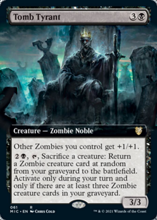 Tomb Tyrant (Extended) [Innistrad: Midnight Hunt Commander] | Rock City Comics