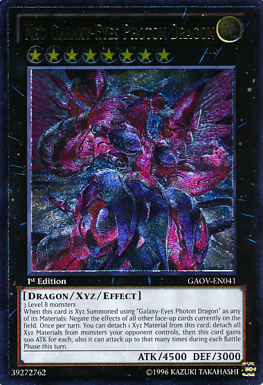 Neo Galaxy-Eyes Photon Dragon [GAOV-EN041] Ultimate Rare | Rock City Comics