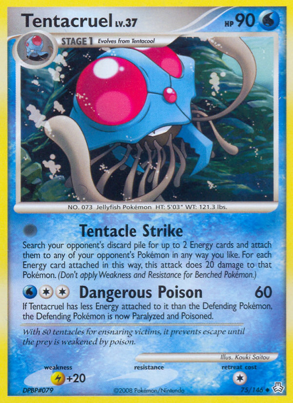 Tentacruel (75/146) [Diamond & Pearl: Legends Awakened] | Rock City Comics