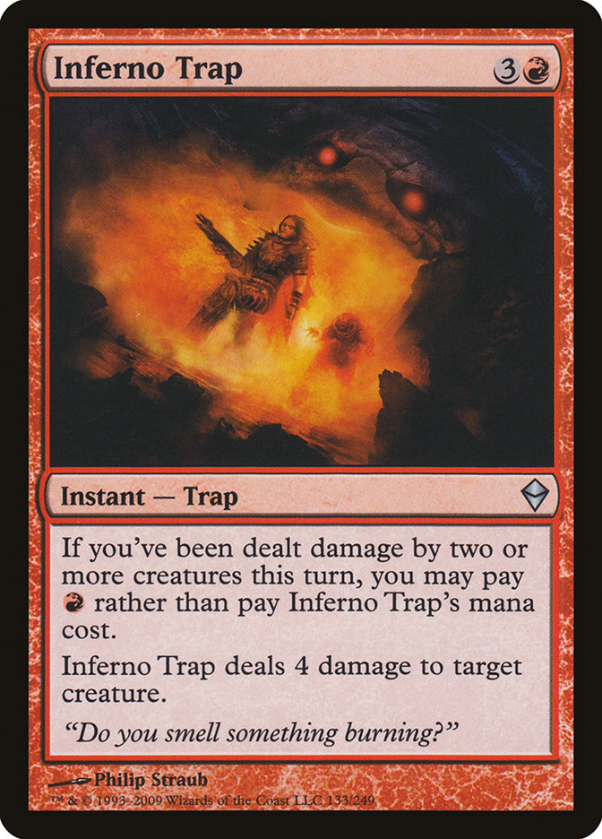 Inferno Trap [Zendikar] | Rock City Comics