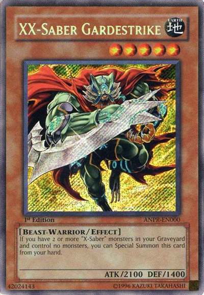 XX-Saber Gardestrike [ANPR-EN000] Secret Rare | Rock City Comics