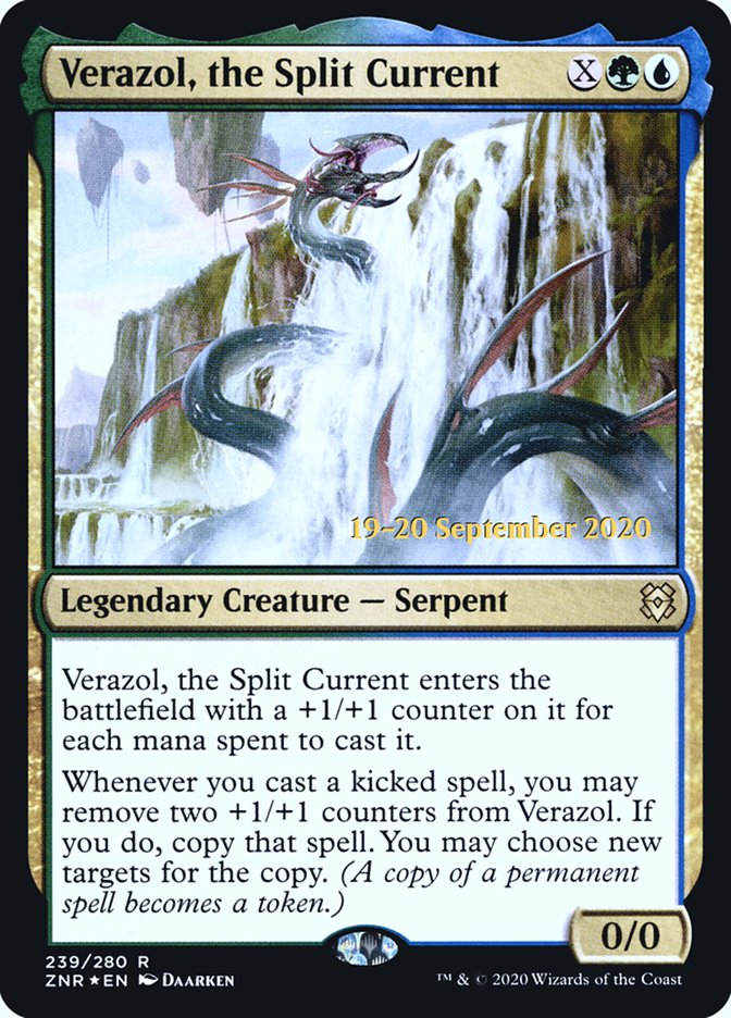 Verazol, the Split Current [Zendikar Rising Prerelease Promos] | Rock City Comics