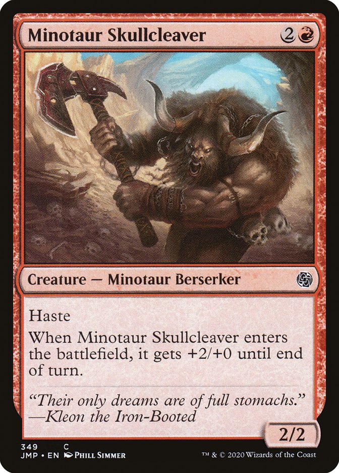 Minotaur Skullcleaver [Jumpstart] | Rock City Comics