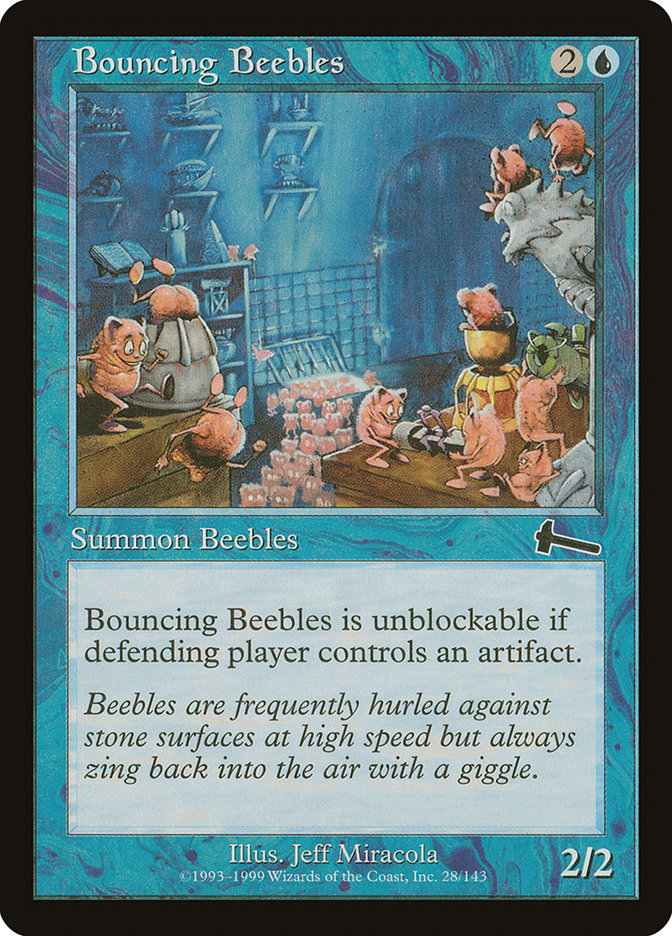 Bouncing Beebles [Urza's Legacy] | Rock City Comics