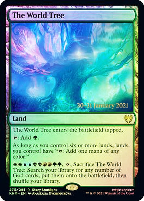 The World Tree [Kaldheim Prerelease Promos] | Rock City Comics