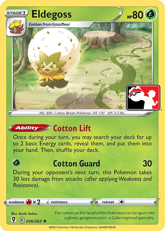 Eldegoss (016/203) [Prize Pack Series One] | Rock City Comics