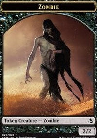 Zombie // Trueheart Duelist Token [Amonkhet Tokens] | Rock City Comics