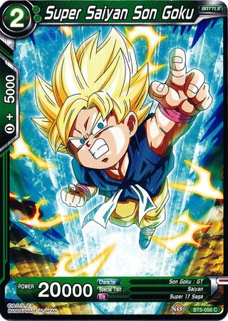 Super Saiyan Son Goku (Green) (BT5-056) [Miraculous Revival] | Rock City Comics