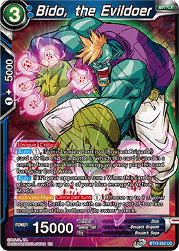 Bido, the Evildoer (Uncommon) [BT13-052] | Rock City Comics