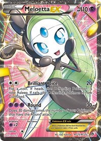 Meloetta EX (RC25/RC25) [Black & White: Legendary Treasures] | Rock City Comics