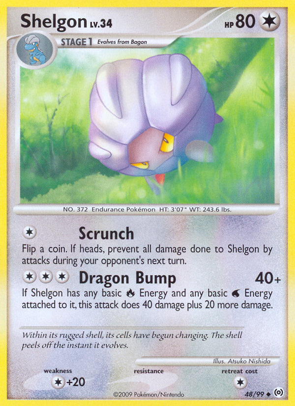 Shelgon (48/99) [Platinum: Arceus] | Rock City Comics