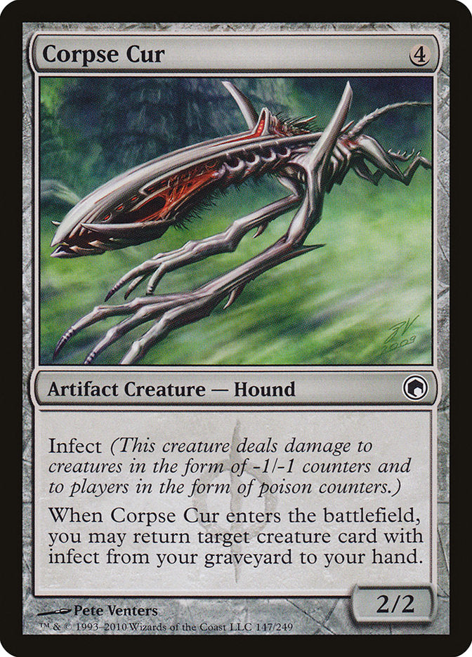 Corpse Cur [Scars of Mirrodin] | Rock City Comics