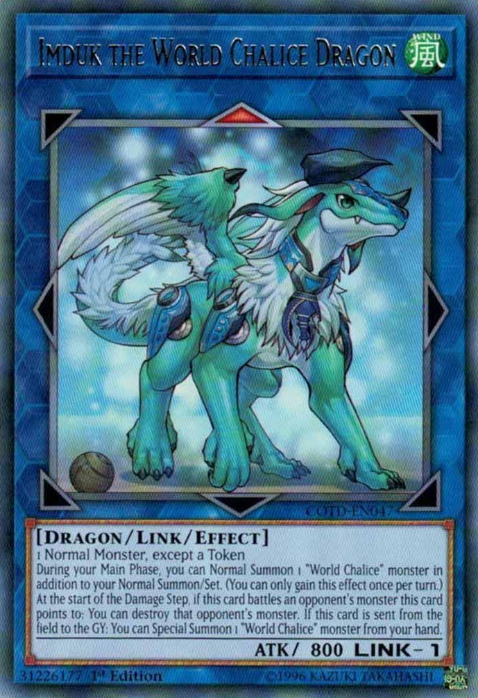 Imduk the World Chalice Dragon [COTD-EN047] Rare | Rock City Comics