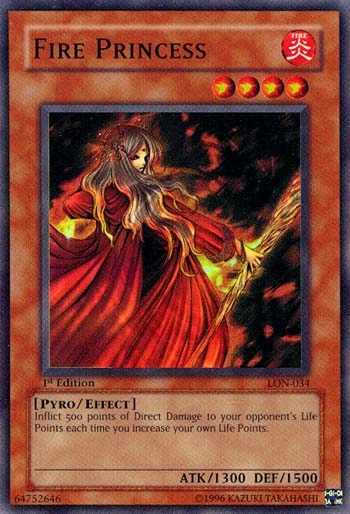 Fire Princess [LON-034] Super Rare | Rock City Comics