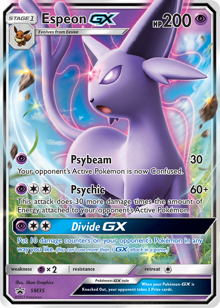 Espeon GX (SM35) [Sun & Moon: Black Star Promos] | Rock City Comics