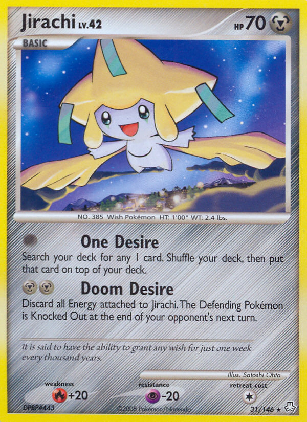 Jirachi (31/146) [Diamond & Pearl: Legends Awakened] | Rock City Comics