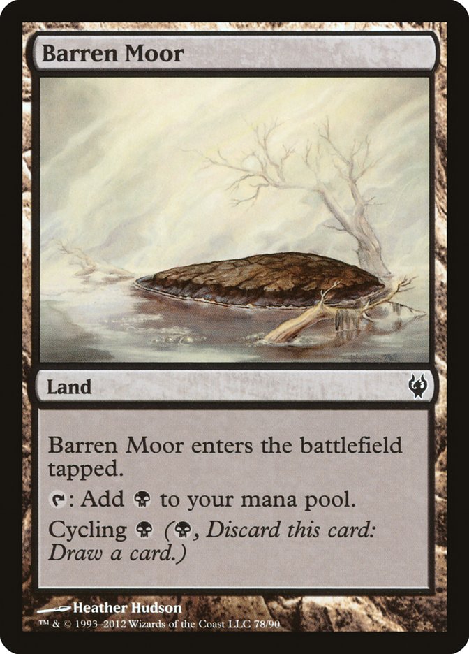 Barren Moor [Duel Decks: Izzet vs. Golgari] | Rock City Comics