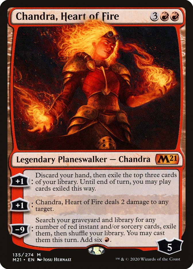 Chandra, Heart of Fire [Core Set 2021] | Rock City Comics