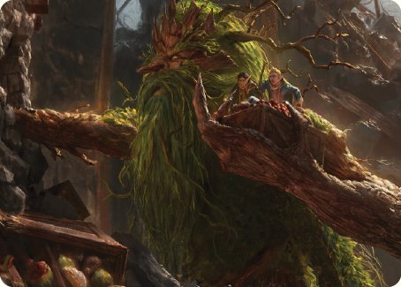 Treebeard, Gracious Host Art Card [The Lord of the Rings: Tales of Middle-earth Art Series] | Rock City Comics