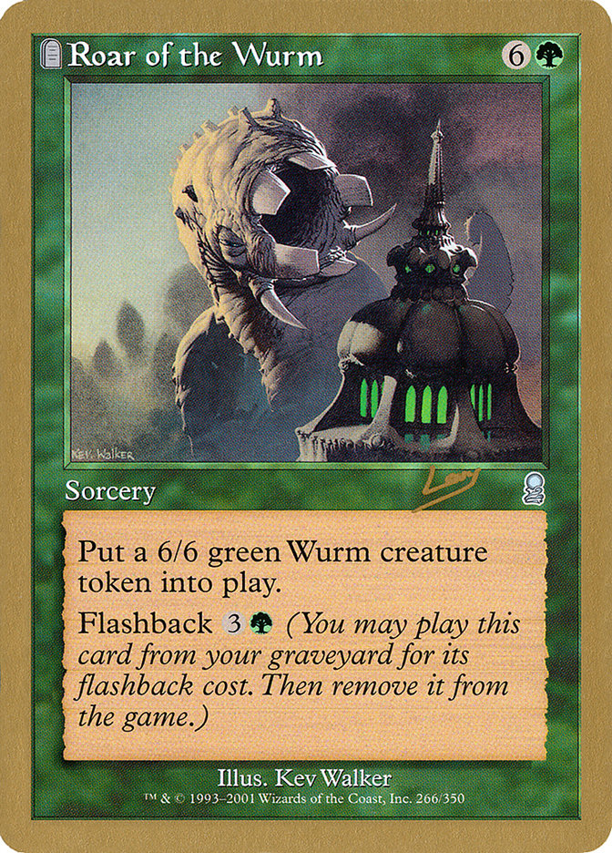 Roar of the Wurm (Raphael Levy) [World Championship Decks 2002] | Rock City Comics