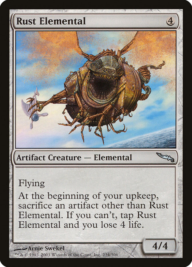 Rust Elemental [Mirrodin] | Rock City Comics