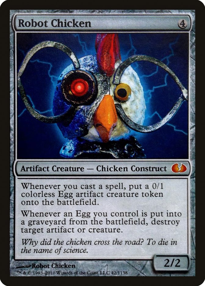 Robot Chicken [Celebration Cards] | Rock City Comics