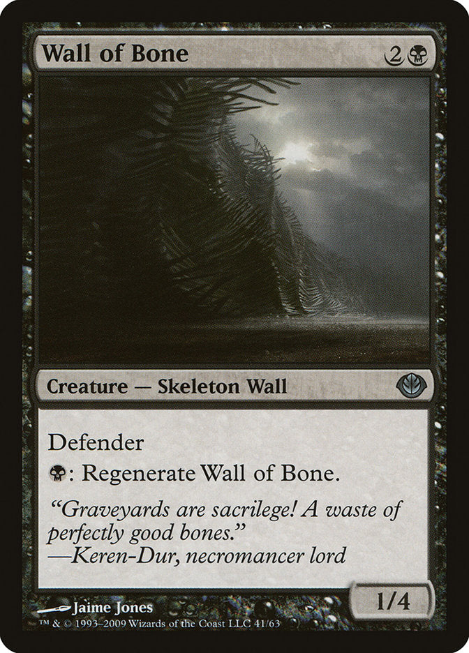 Wall of Bone [Duel Decks: Garruk vs. Liliana] | Rock City Comics