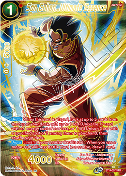 Son Gohan, Ultimate Essence (SPR) (BT14-007) [Cross Spirits] | Rock City Comics